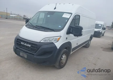 2023 Ram Promaster 2500 High Roof 159 Wb from USA, damaged, VIN 3C6LRVDG9PE558428